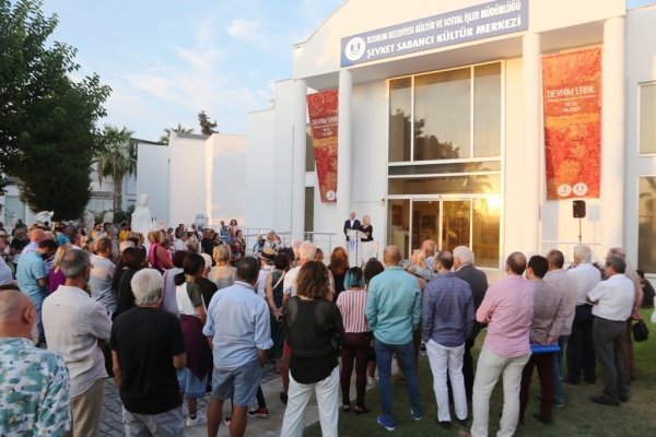 Bodrum'da sanata ilgi büyük