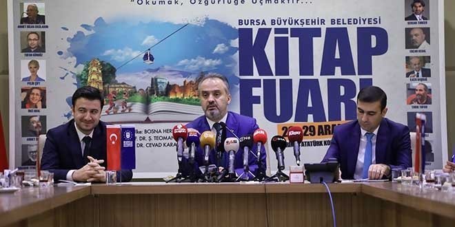 Bursa ilk kez kitap fuarına ev sahipliği yapacak