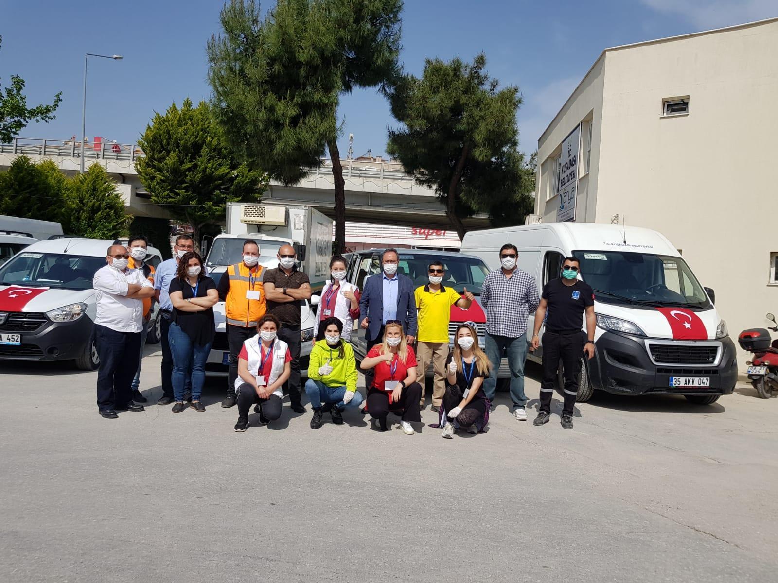 Kuşadası Belediyesi evsizlere sıcak yuva oldu