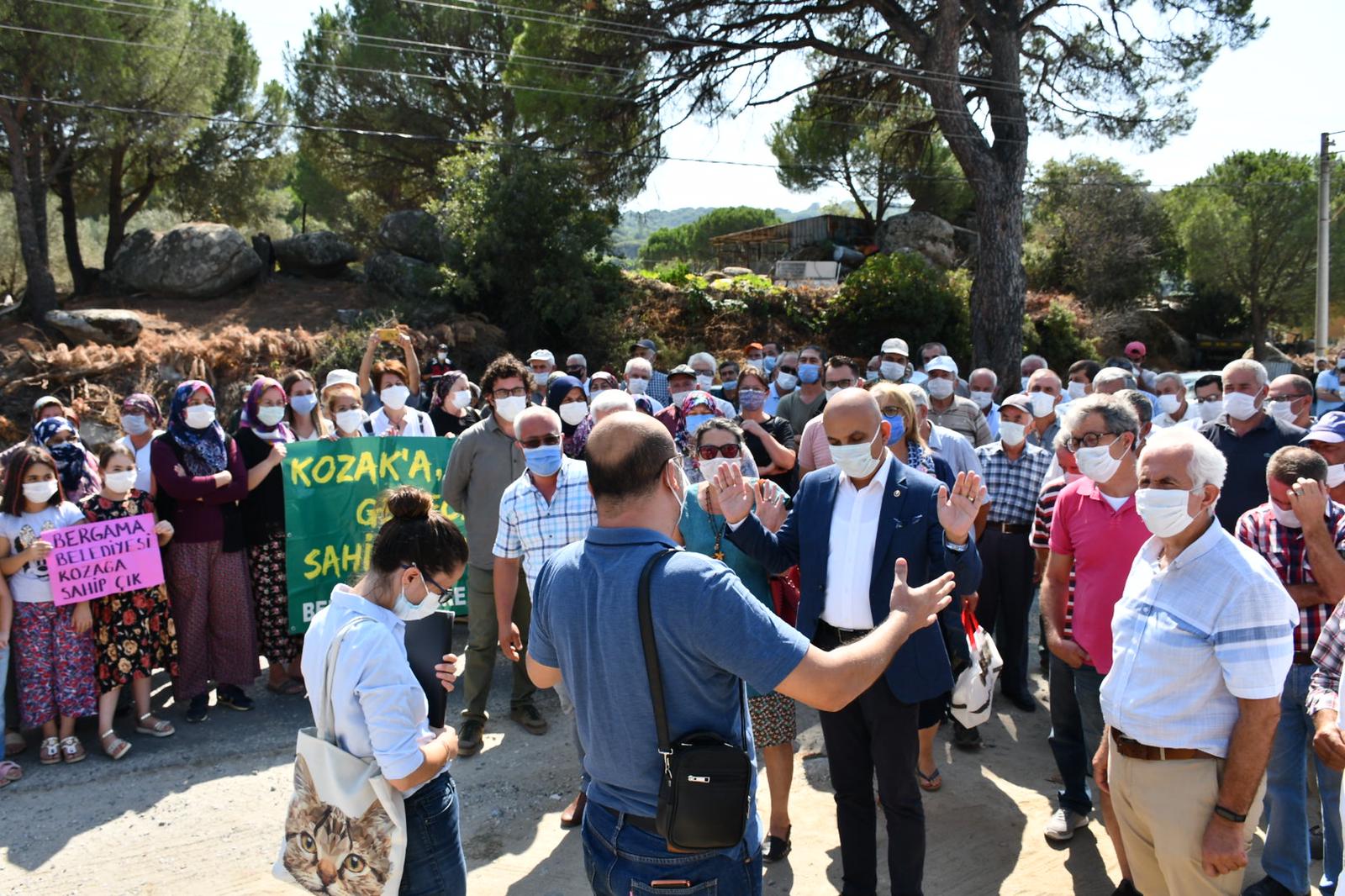 'Bergama'yı ranta ve talana teslim etmeyeceğiz!'