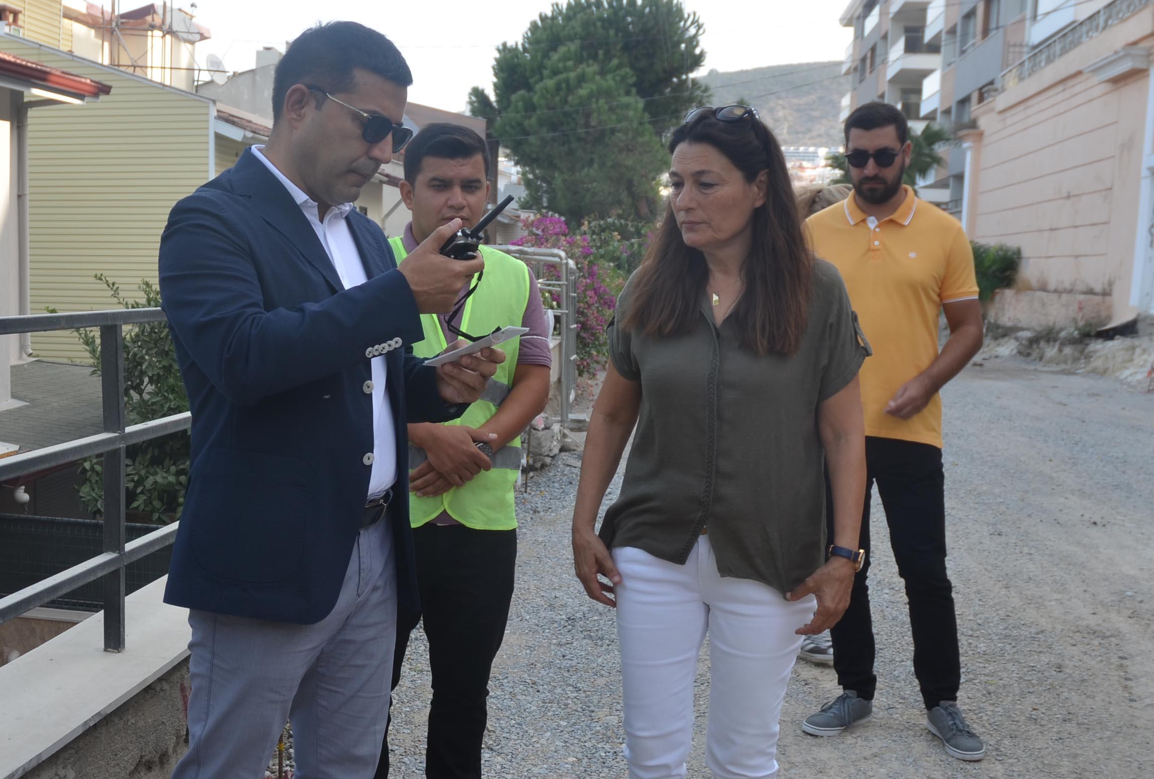 Kuşadası'nda sorunlar sahada çözüm buluyor!