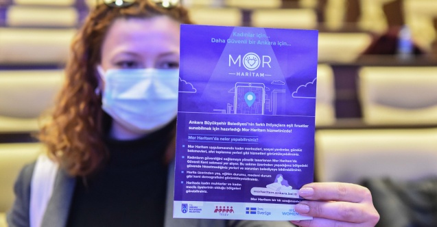 "Mor Haritam" uygulaması tüm Türkiye'ye ilham kaynağı olacak