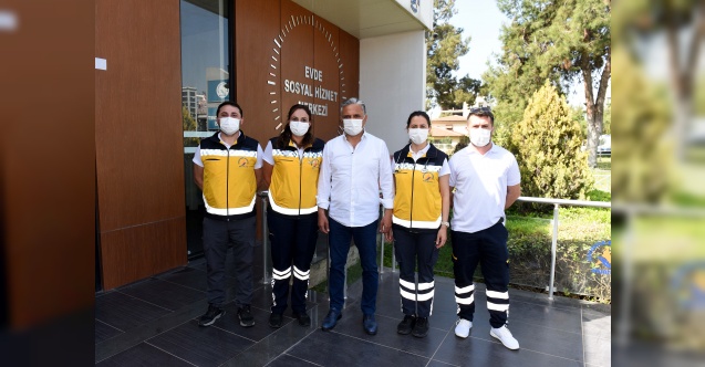 Evde Sosyal Hizmet Merkezi görev başında