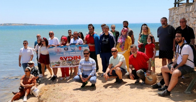 Kültür-sanat muhabirleri Kuşadası'na hayran kaldı