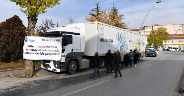 Halk Ekmek mobil araçlarla sahada