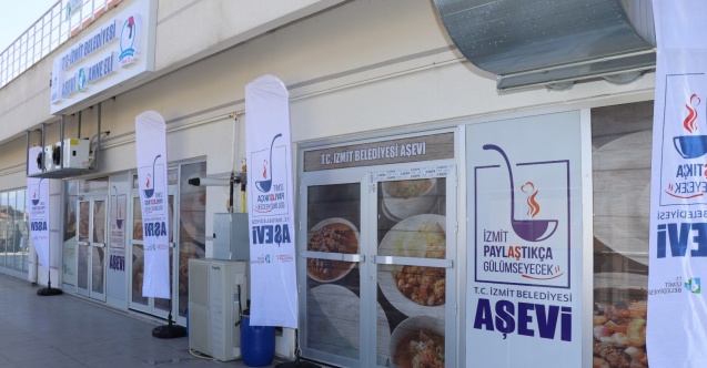 İzmit Belediyesi Aşevi hizmet vermeye başladı