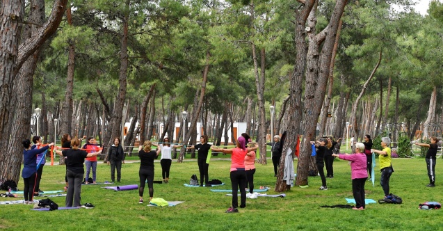 Konyaaltı Belediyesi’nden sabah sporu