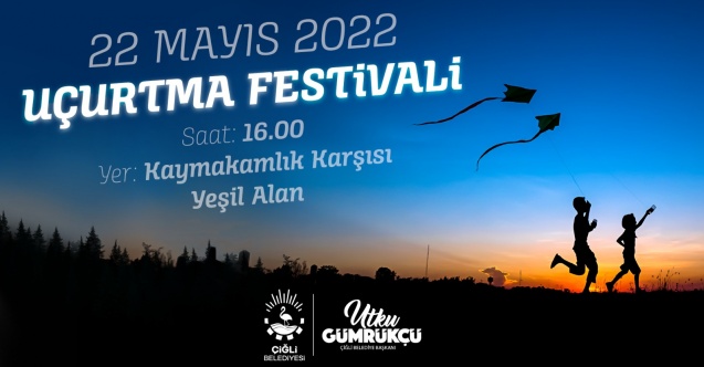 Çiğlili çocuklar Uçurtma Festivali'nde buluşuyor