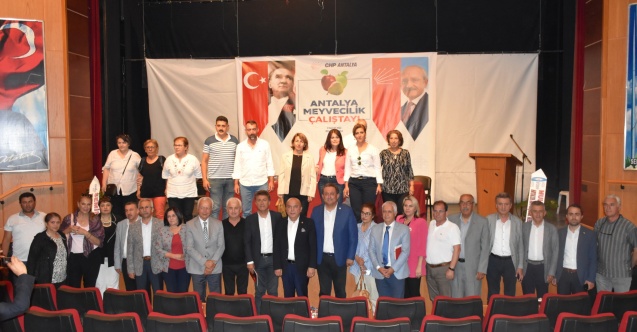 CHP'den Meyvecilik Çalıştayı