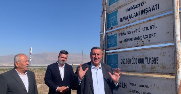 “Havaalanı tabelası tarihi eser statüsüne erdi”