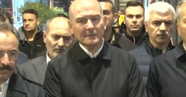 Soylu: "Bombayı bırakan kişi gözaltına alındı"