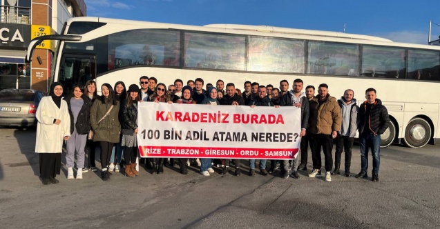 Adil atama bekleyen öğretmenler Ulus'ta buluşuyor