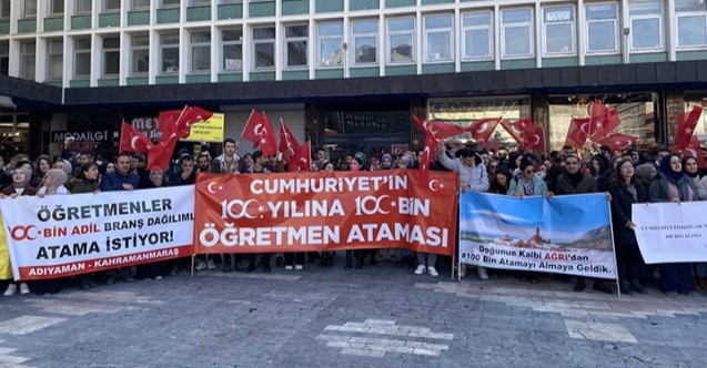 Ataması yapılmayan öğretmenler Ankara'da buluştu