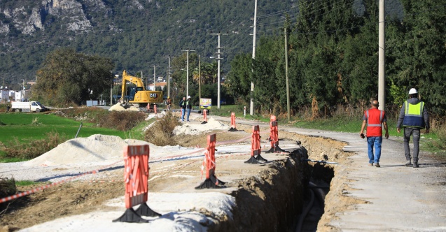 Muğla'da 30 milyonluk içme suyu projesinin 16 bin metrelik kısmı tamamlandı