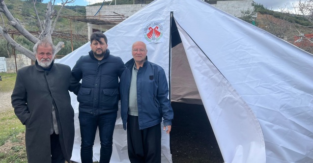 Döşemealtı Belediyesi Gaziantep’e çadır kent kuruyor