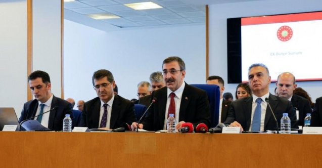 Cumhurbaşkanı Yardımcısı Yılmaz, ek bütçe kanun teklifini sundu