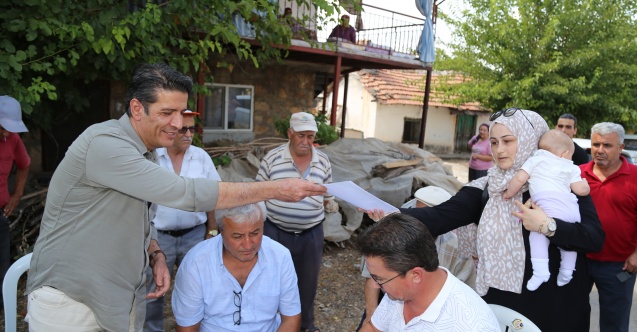 Nebiler Mahallesi'nde tapu sevinci