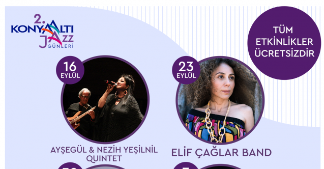 Konyaaltı'ndan yine Jazz sesleri yükselecek