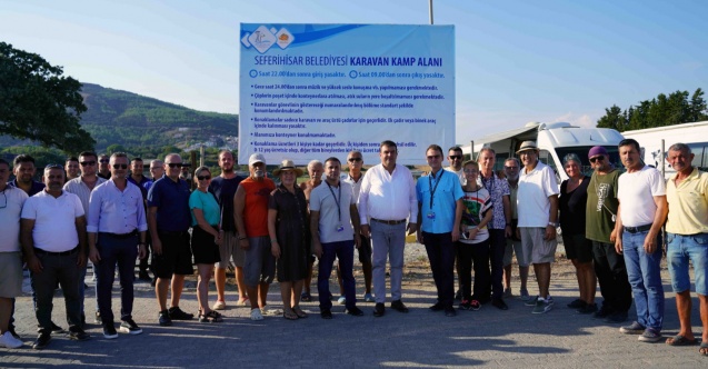 Seferihisar’da karavan park hizmete açıldı