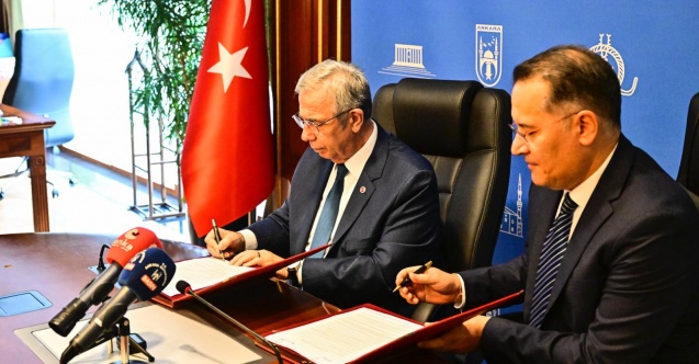 Mansur Yavaş'tan bir ilk daha: “Yerel Yönetim Şeffaflık Taahhütnamesi”ni imzaladı