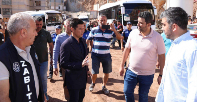 Başkan Ünlü yasağı delenleri durdurdu!