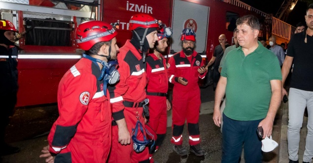 Cemil Tugay: ''Yerleşim alanlarına yakın bölümlerdeki yangın durmuş durumda''