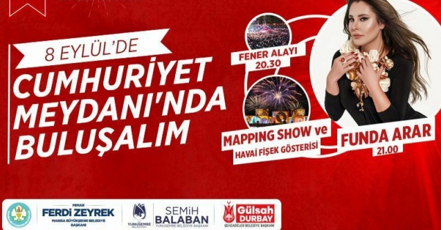Manisa'da 30 Ağustos coşkusu, tüm kente yayılıyor