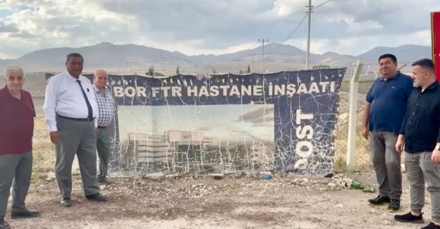 “2025 yılında bitecek denilen hastanenin temeli dahi atılamadı”