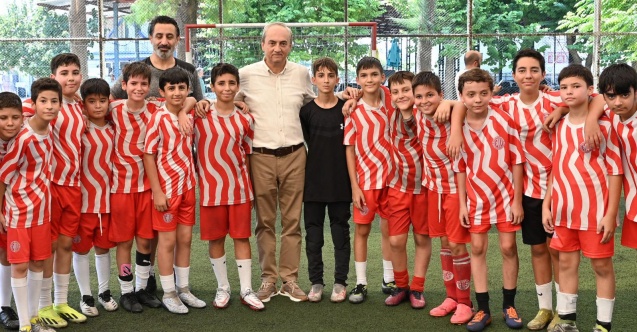 Çocuklar istedi, Başkan Kocagöz yerine getirdi