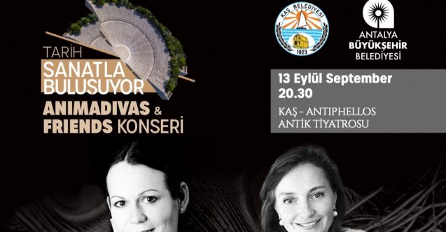 Kaş'ta tarih ve sanat buluşuyor