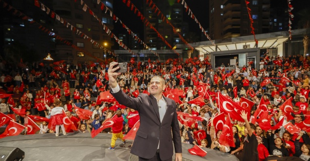 Başkan Tuncer: "Mezitli'de Cumhuriyet ruhu daima sürecek"