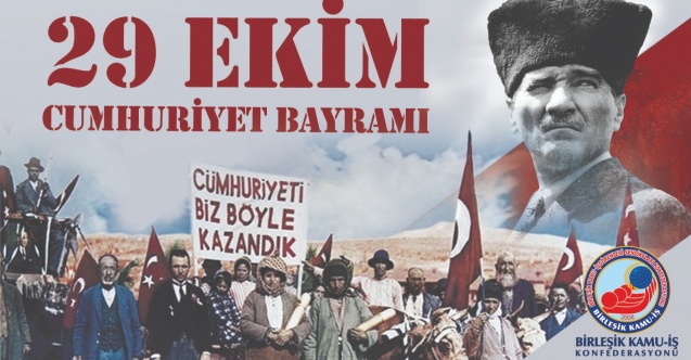 Birleşik Kamu-İş'ten 29 Ekim kutlaması