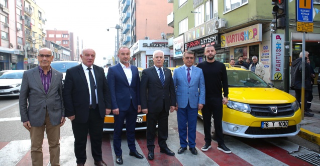 Başkan Bozbey’den taksicilerin sorunlarına çözüm