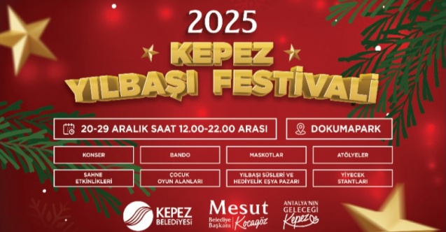 Kepez’den Yılbaşı Festivali