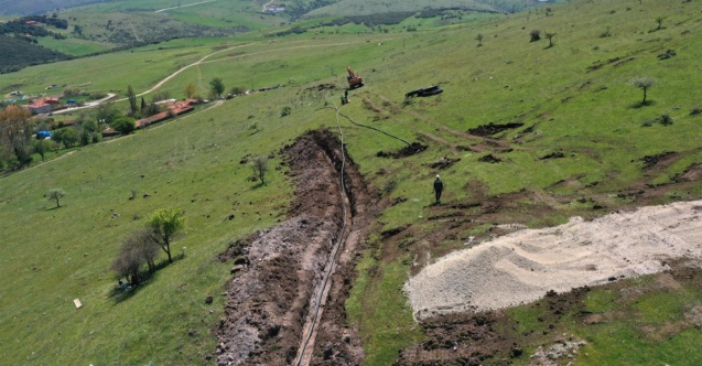 Başkan Ahmet Akın öncülüğünde Beyköy’de su ihtiyacı tarih oldu