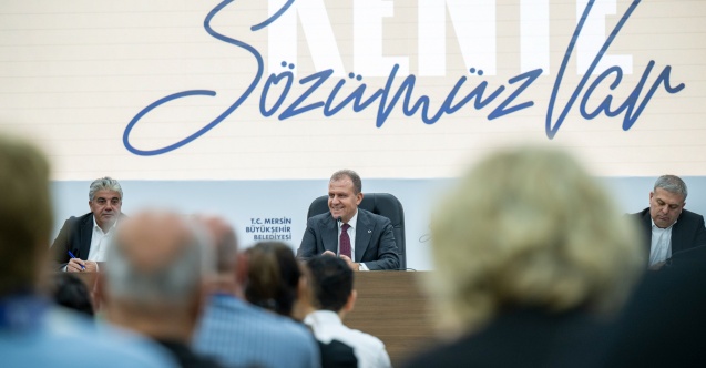 Başkan Vahap Seçer "Kent Katılımı Buluşmaları"na devam ediyor