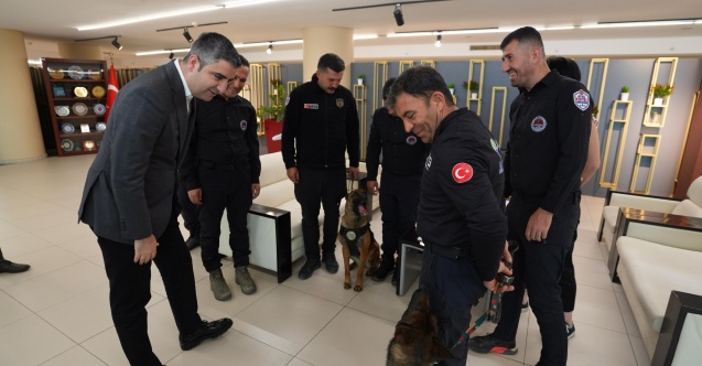 Kartal Arama-Kurtarma Ekibinden Başkan Gökhan Yüksel’e Ziyaret