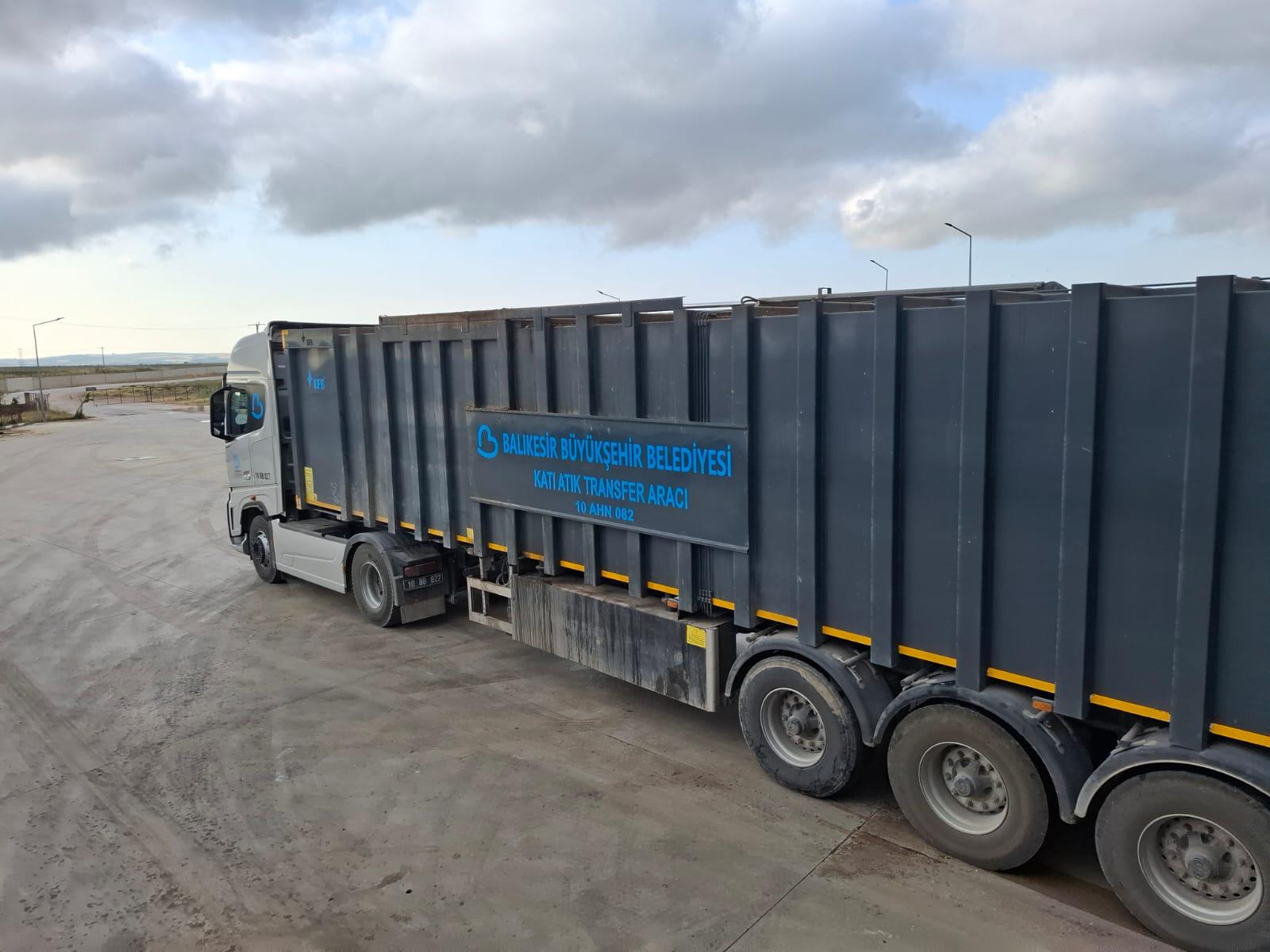 Balıkesir bayramda yaklaşık 6 bin ton evsel atık taşıdı