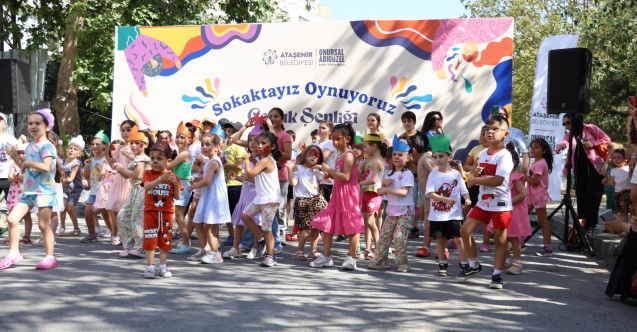 Ataşehir'de yaz boyu çocuk şenliği