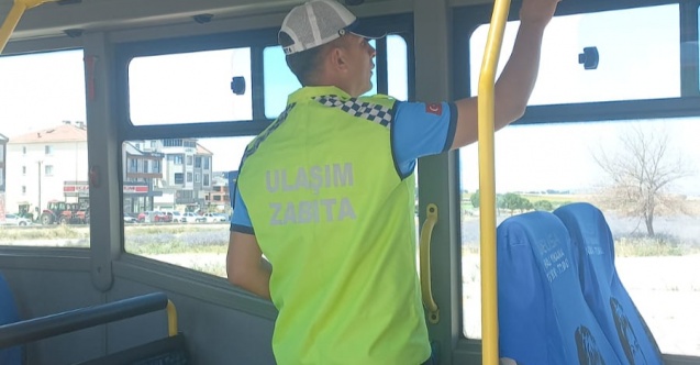 Balıkesir Büyükşehir Belediyesi’nden toplu taşımaya denetim