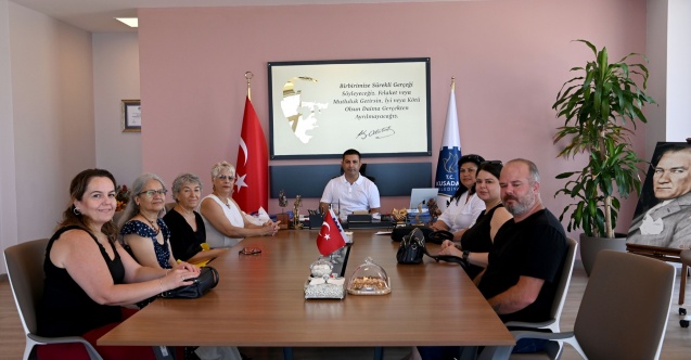 Başkan Günel kadın üreticileri ağırladı