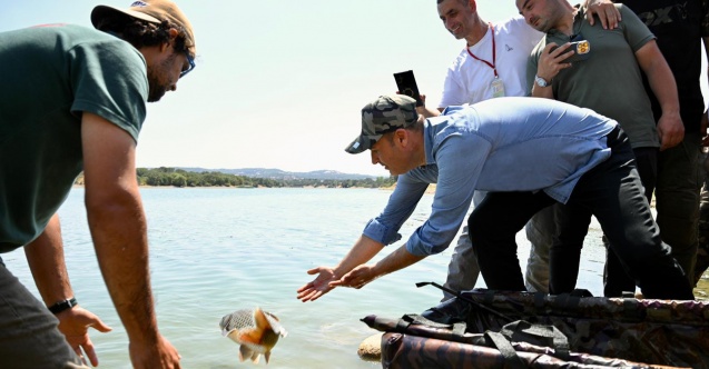 Akın’dan Amatör balıkçılara müjde: "Karaçepiş Göleti, Özel Avlak sahası oluyor"