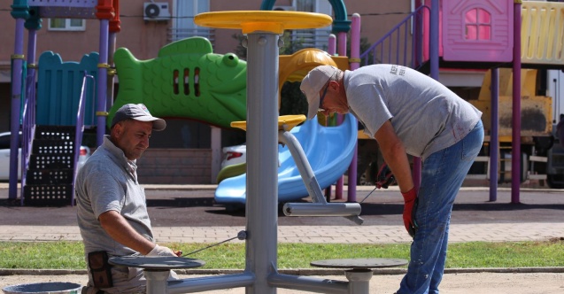 Kepez’de parklar yenileniyor