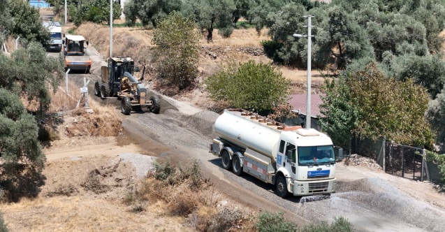 Kırsal'dan kent merkezine kadar Aydın'ın yolları yenileniyor