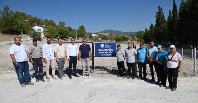 Manisa Büyükşehir Mezarlıkları Güvenli Hale Getiriyor