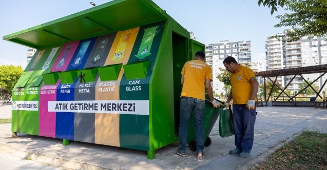 Mezitli Belediyesi'nden doğa dostu atık yönetimi