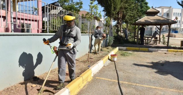 Okul bahçeleri Kepez’le güzelleşiyor