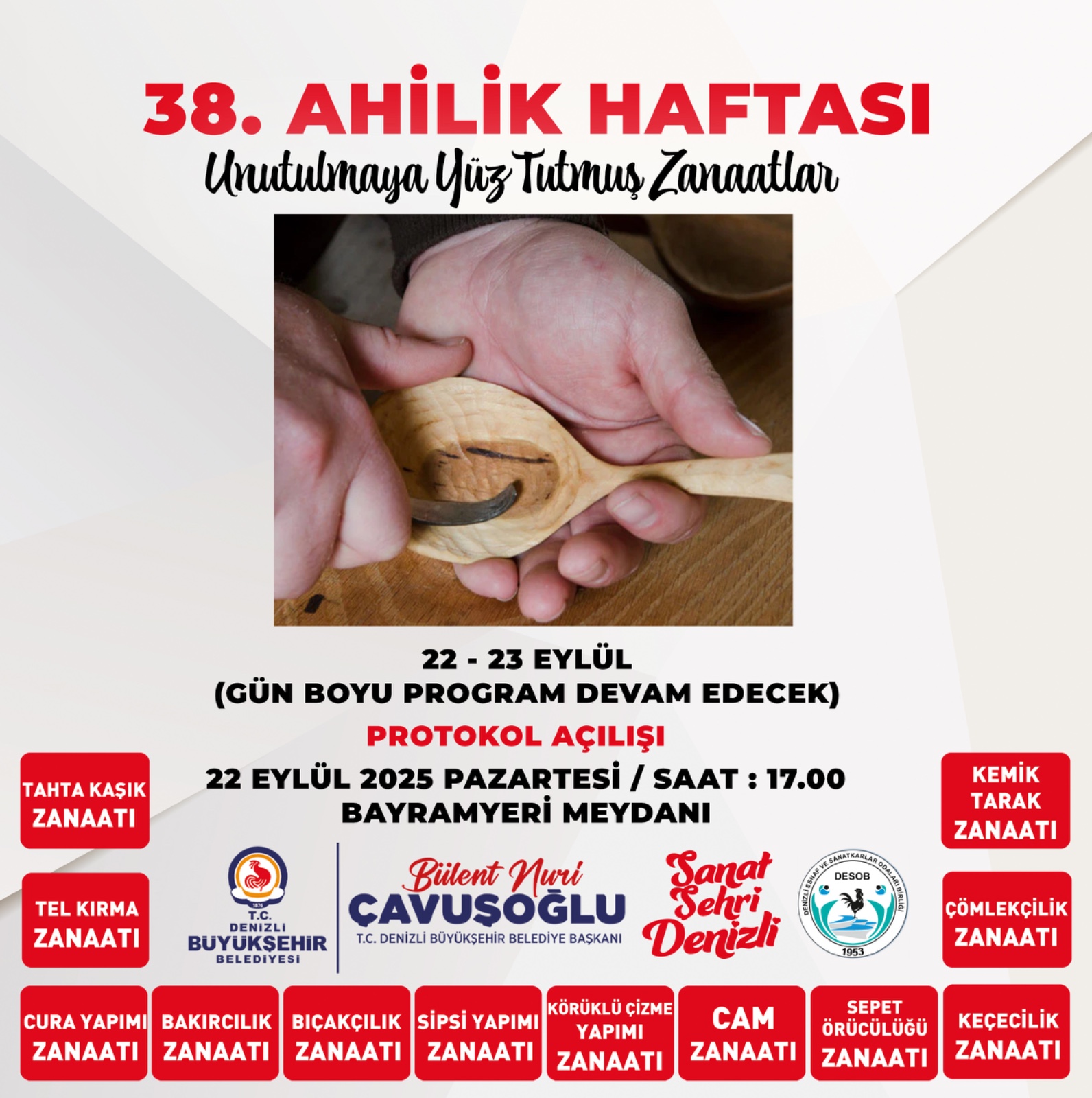 Ahilik kültürü Denizli’de gelenekten geleceğe taşınıyor