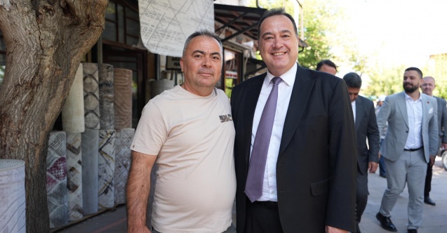 Besim Dutlulu, Çarşı Esnafıyla Kahvaltıda Buluştu