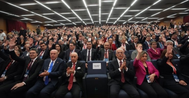 CHP'nin parti meclisi ve yüksek disiplin kurulu belli oldu